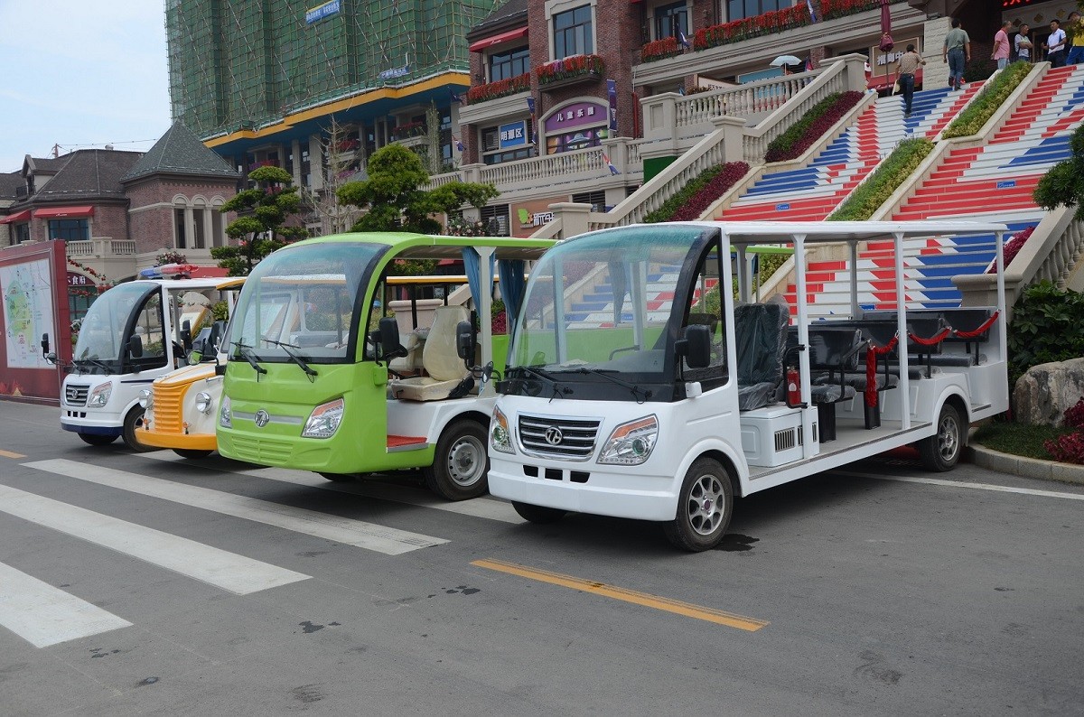 忠輝觀光車(chē)花溪碧桂園客戶(hù)案例圖片