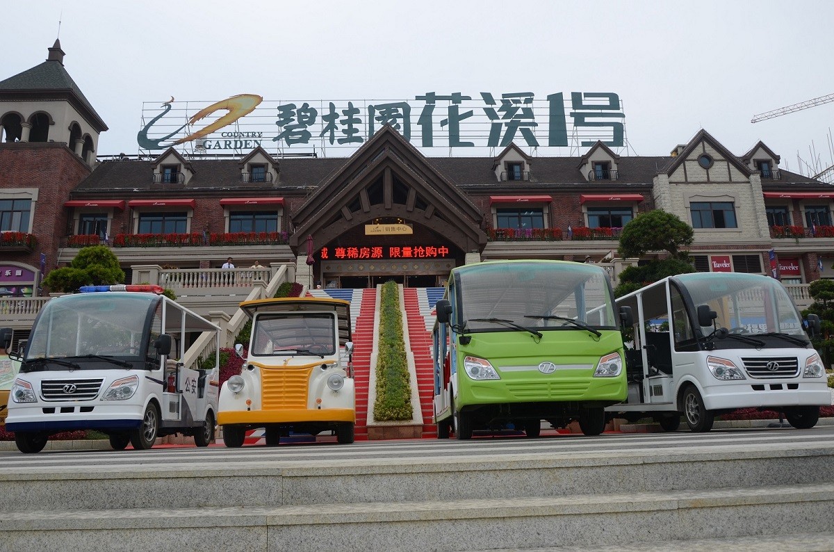 忠輝觀光車(chē)花溪碧桂園客戶(hù)案例圖片