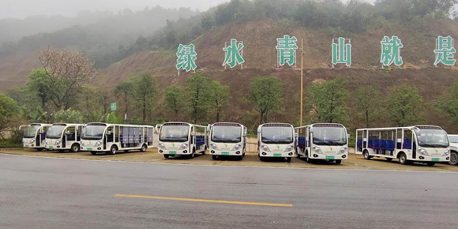 廣西·高峰森林公園觀光車(chē)案例圖片
