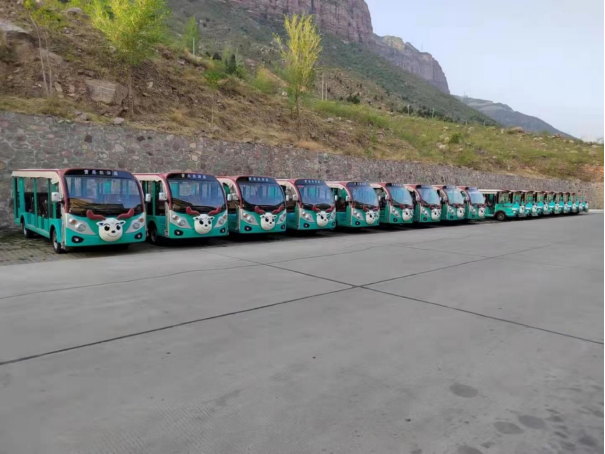 河南寶泉景區(qū)觀光車(chē)案例