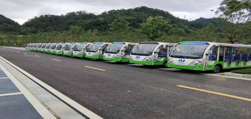 貴州·都勻綠博園電動(dòng)觀光車客戶案例