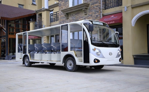 電動(dòng)觀光車相對(duì)燃油觀光車有什么好處？
